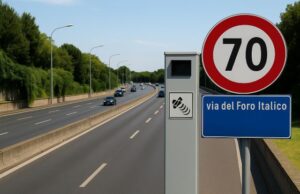 autovelox sulla via olimpica