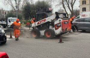lavori stradali ponte milvio