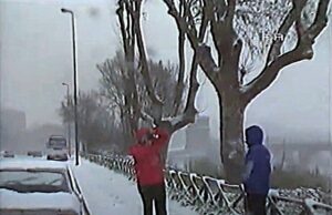 ponte milvio nevicata 6 gennaio 1985