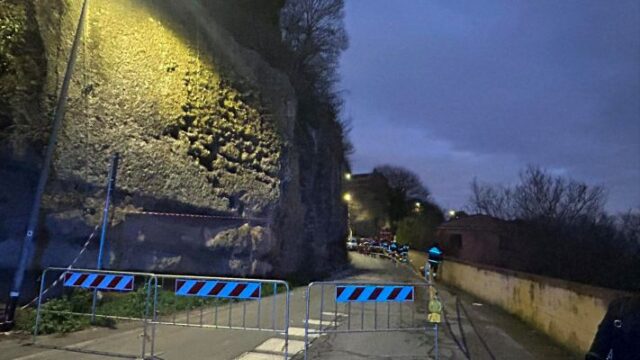 via isola farnese chiusa al traffico