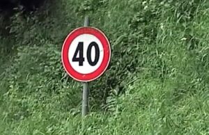limite 40 kmh