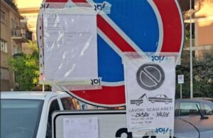 divieto di sosta largo melegari