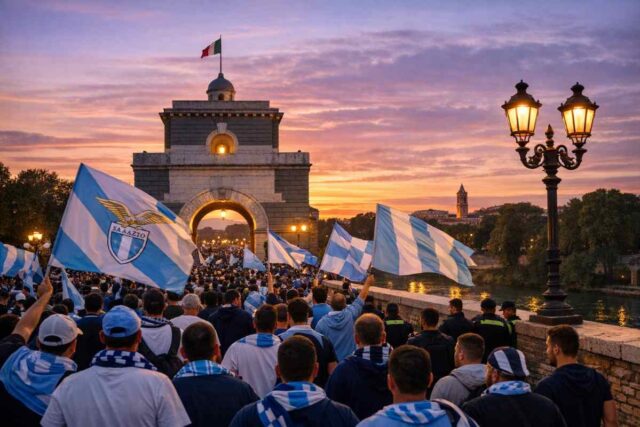 laziali a ponte milvio