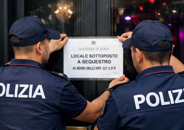 sequestro locale sequestro locale