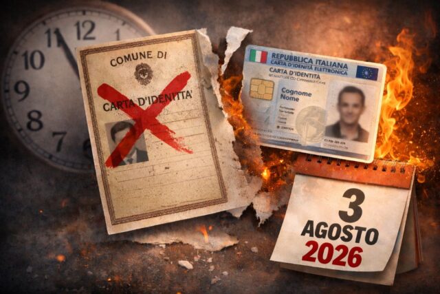 addio carta identità cartacea