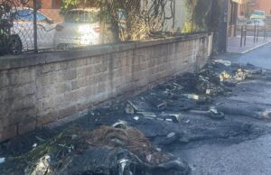 incendio via veientana vetere