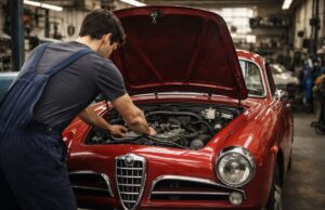 meccanico auto epoca