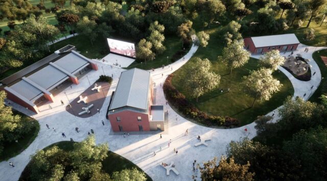 rendering progetto casali parco volusia