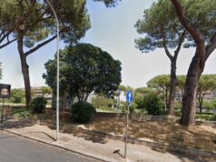 spicchio di via Jacini dove sarebbe dovuta sorgere l’area cani
