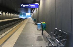 Stazione Vigna Clara, Patané: “Un treno ogni due ore non basta” stazione-vigna-clara-interno-vuoto